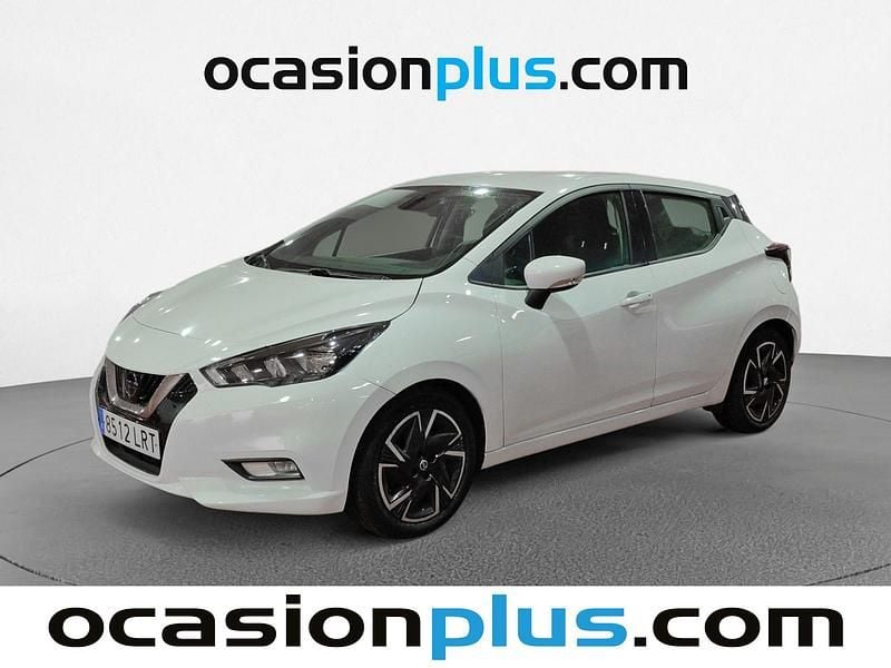 Blanco Usado 2021 Nissan Micra Acenta Utilitario | 10.810 € (Precio justo) - Imagen 1/4