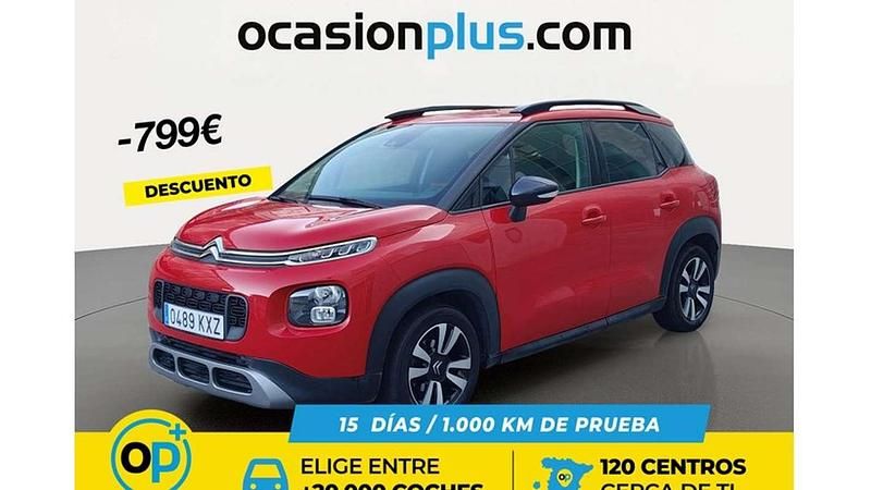 Usado Citroën C3 Aircross Feel 82 CV (60 kW) 2019 Rojo SUV