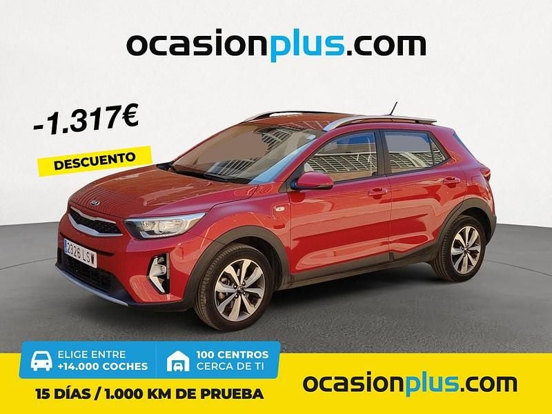 Rojo Usado 2021 Kia Stonic SUV | 14.490 € (Precio justo) - Imagen 1/4