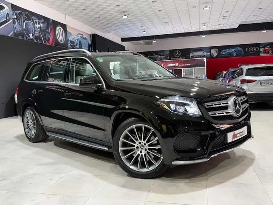 Usado Mercedes GLS350 258 CV (189 kW) 2018 Negro SUV