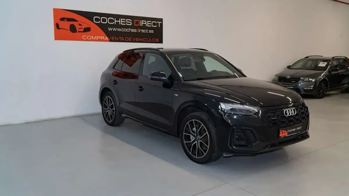 Usado Audi Q5 S-Line 367 CV (269 kW) 2022 Negro SUV