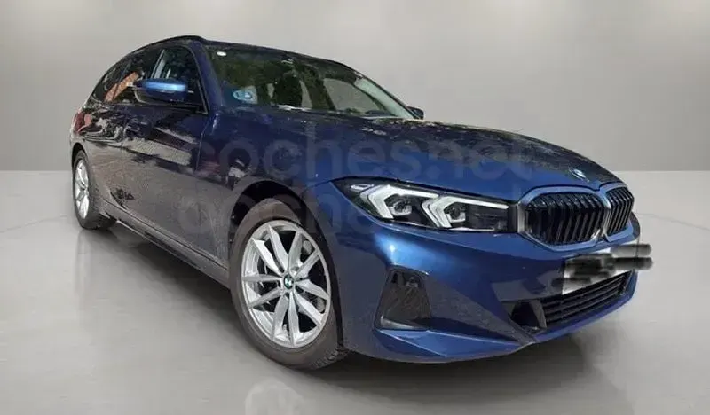 Usado BMW 318 150 CV (110 kW) 2021 Azul Familiar