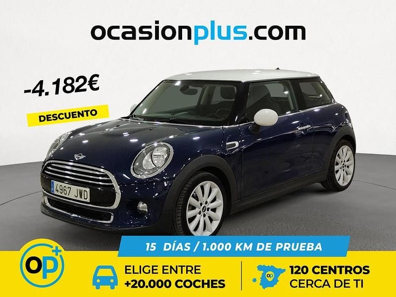 Usado Mini Cooper D 116 CV (85 kW) 2017 Azul Utilitario