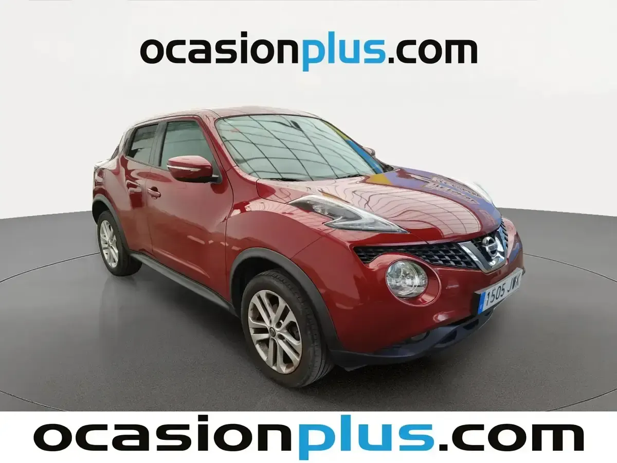 Usado Nissan Juke N-Connecta 110 CV (80 kW) 2017 Rojo SUV