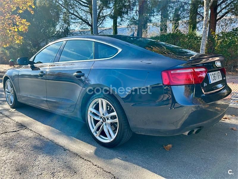 Usado Audi A5 Sportback 177 CV (130 kW) 2013 Azul Utilitario