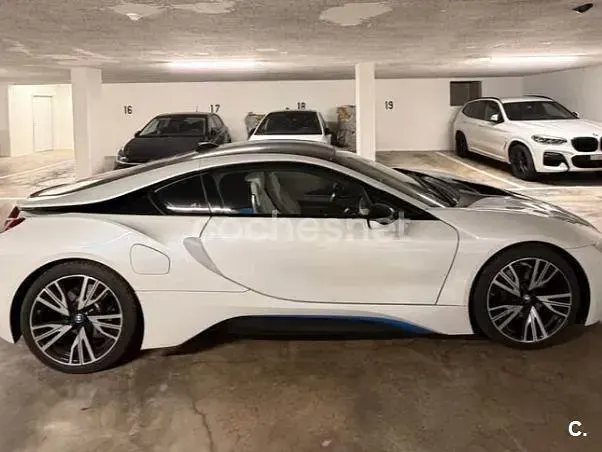 Usado BMW i8 362 CV (266 kW) 2014 Blanco Coupe