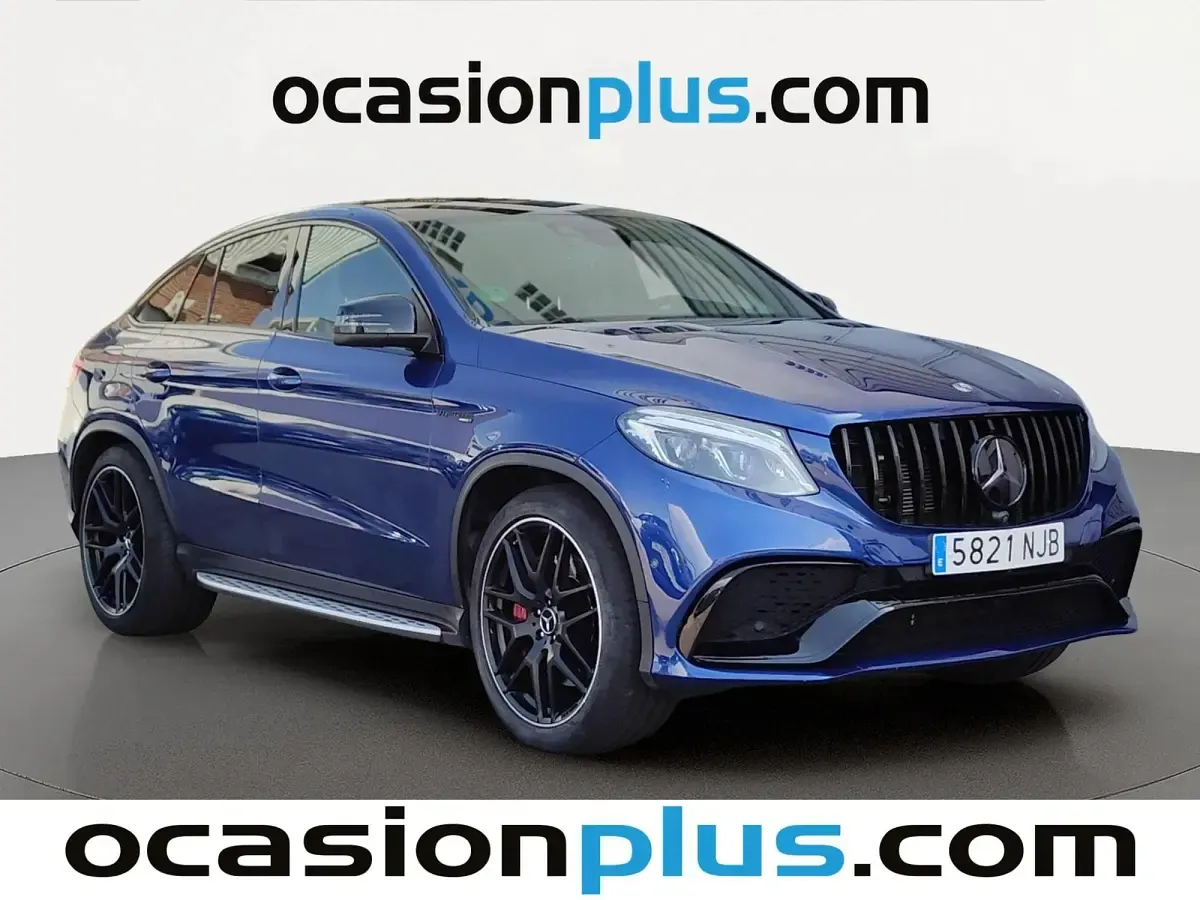 Usado Mercedes S63 AMG AMG 585 CV (430 kW) 2019 Azul Coupe
