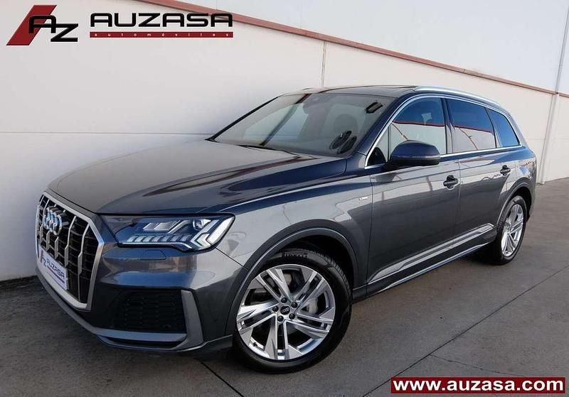 Usado Audi Q7 S-Line 231 CV (169 kW) 2021 Gris SUV