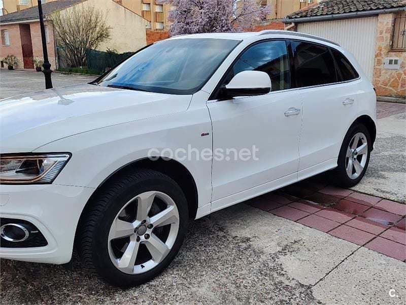 Usado Audi Q5 S-Line 258 CV (189 kW) 2015 Blanco SUV