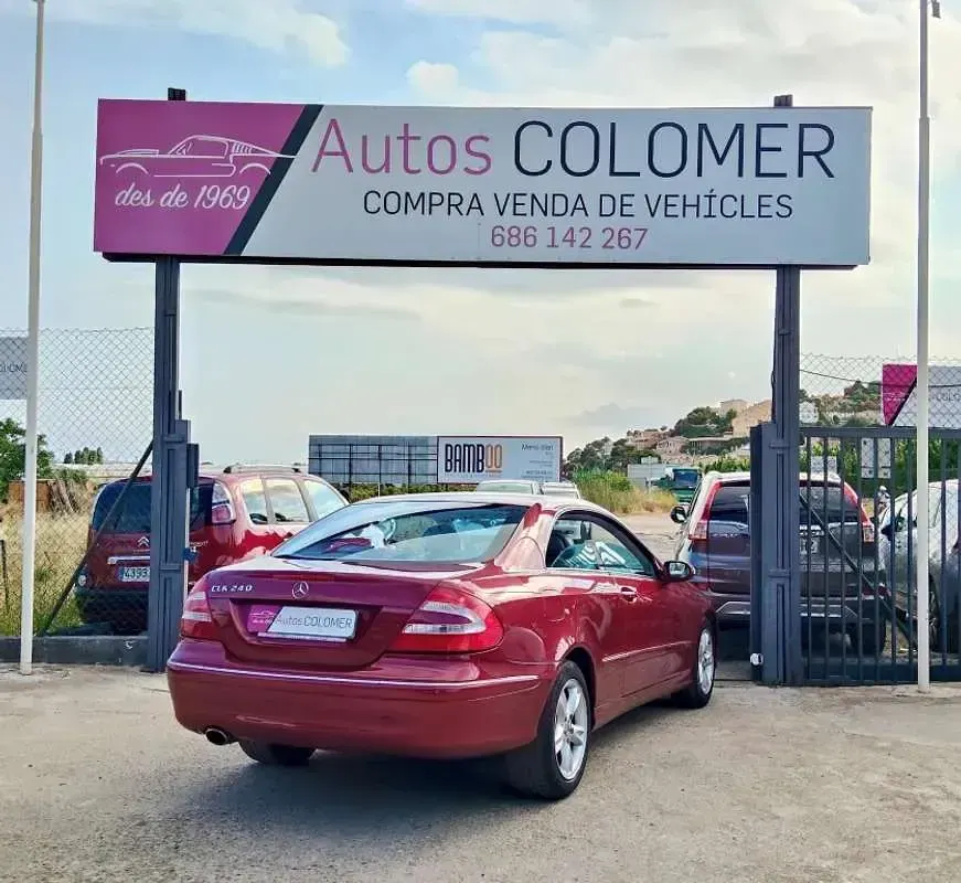 Usado Mercedes CLK200 170 CV (125 kW) 2003 Burdeos Coupe