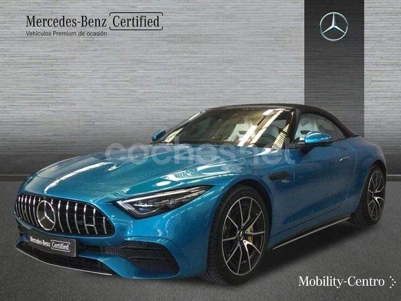 Azul Usado 2024 Mercedes SL43 AMG AMG Descapotable | 134.900 € - Imagen 1/4