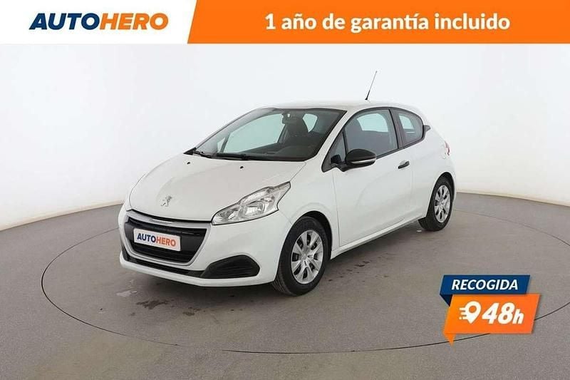 Blanco Usado 2017 Peugeot 208 Style Utilitario | 7099 € (Buen precio) - Imagen 1/3