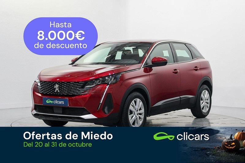 Rojo Usado 2021 Peugeot 3008 Active SUV | 17.990 € (Buen precio) - Imagen 1/4