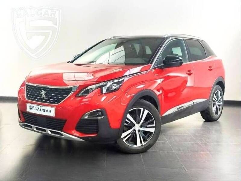 Rojo Usado 2018 Peugeot 3008 GT-line SUV | 20.350 € - Imagen 1/4