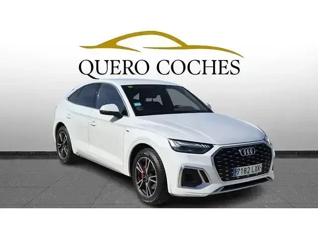 Usado Audi Q5 S-Line 163 CV (119 kW) 2022 Blanco SUV