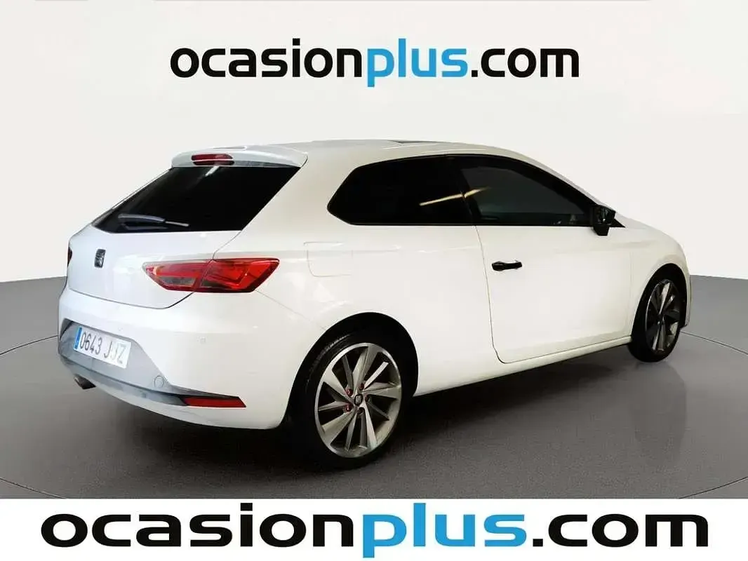 Usado Seat Leon SC FR 184 CV (135 kW) 2015 Blanco Utilitario