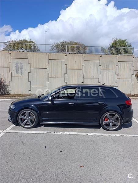 Usado Audi RS3 340 CV (250 kW) 2012 Negro Berlina