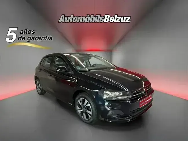 Usado VW Polo Advance 95 CV (69 kW) 2021 Negro Utilitario