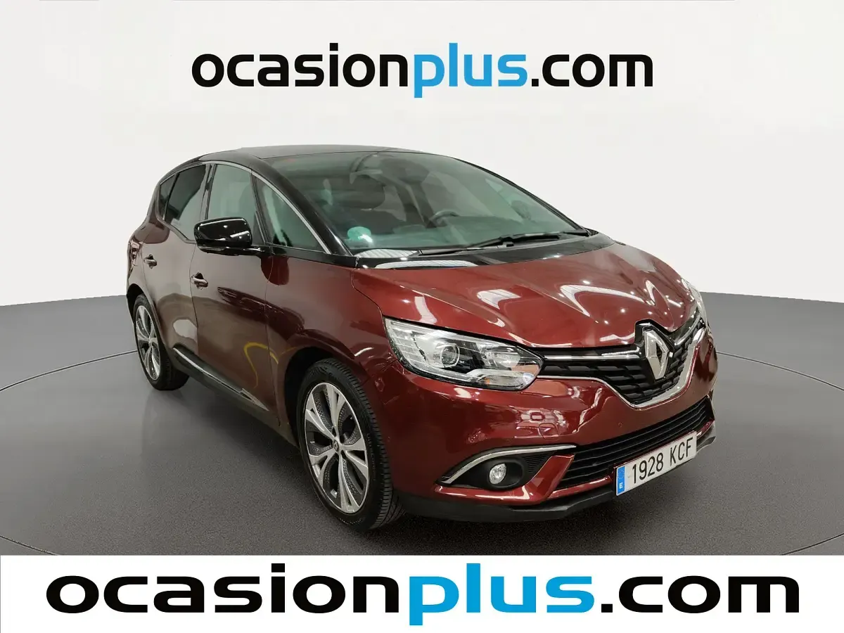 Begagnad Renault Scenic E-Tech Zen 131 HK (96 kW) 2017 Röd Minibuss