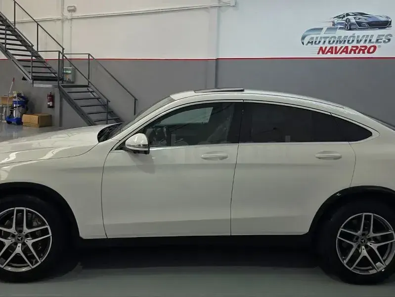 Usado Mercedes GLC220 170 CV (125 kW) 2017 Blanco SUV