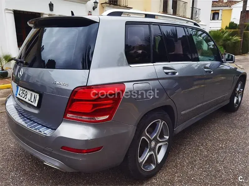 Usado Mercedes GLK220 170 CV (125 kW) 2014 Gris / plata SUV