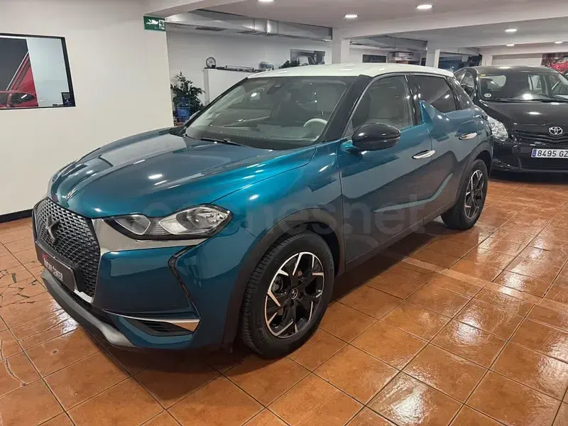 Usado DS Automobiles DS3 Crossback 110 CV (80 kW) 2022 Azul SUV