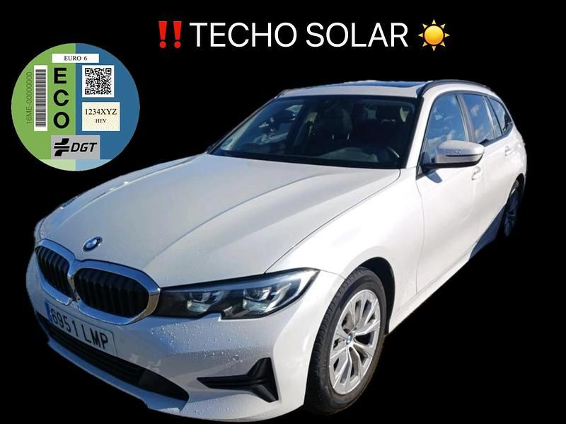 Usado BMW 320 190 CV (139 kW) 2021 Blanco Familiar