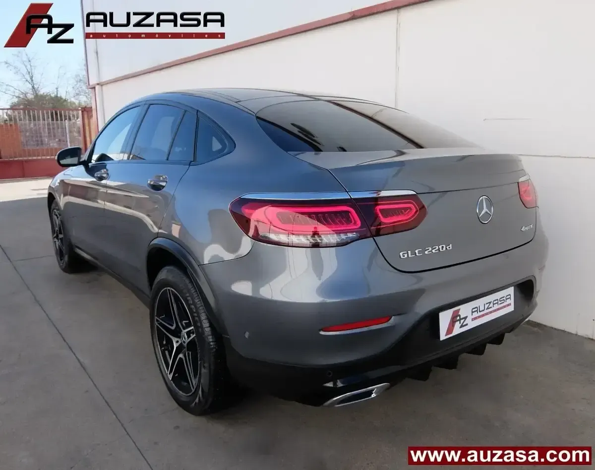 Brugt Mercedes GLC220 194 HK (142 kW) 2022 Grå Coupe