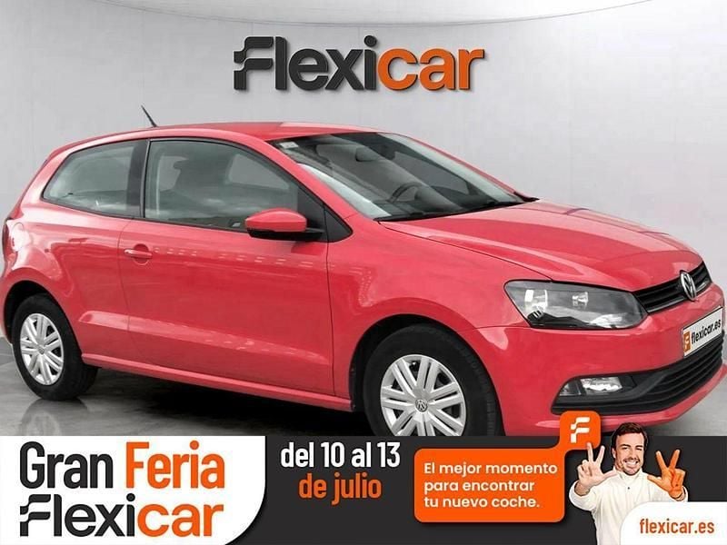 Rojo Usado 2016 VW Polo Utilitario | 11.470 € (Precio justo) - Imagen 1/2