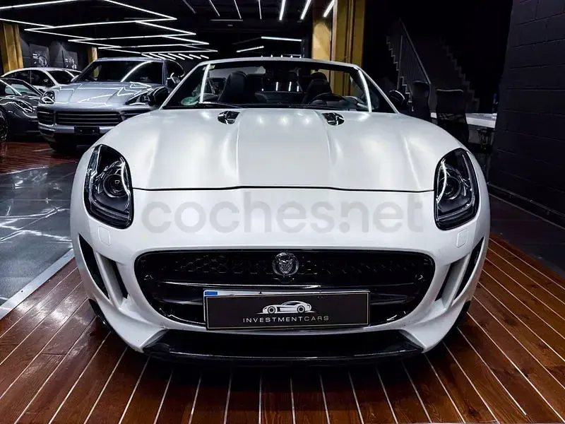 Usado Jaguar F-Type S 495 CV (364 kW) 2014 Negro Descapotable