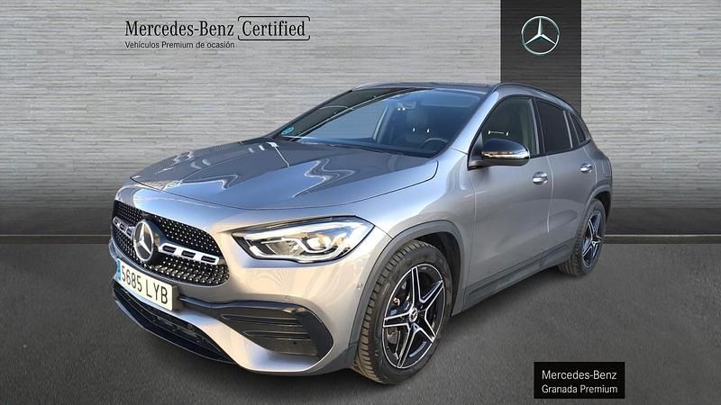 Gris Usado 2022 Mercedes GLA200 AMG line SUV | 34.500 € (Precio justo) - Imagen 1/4