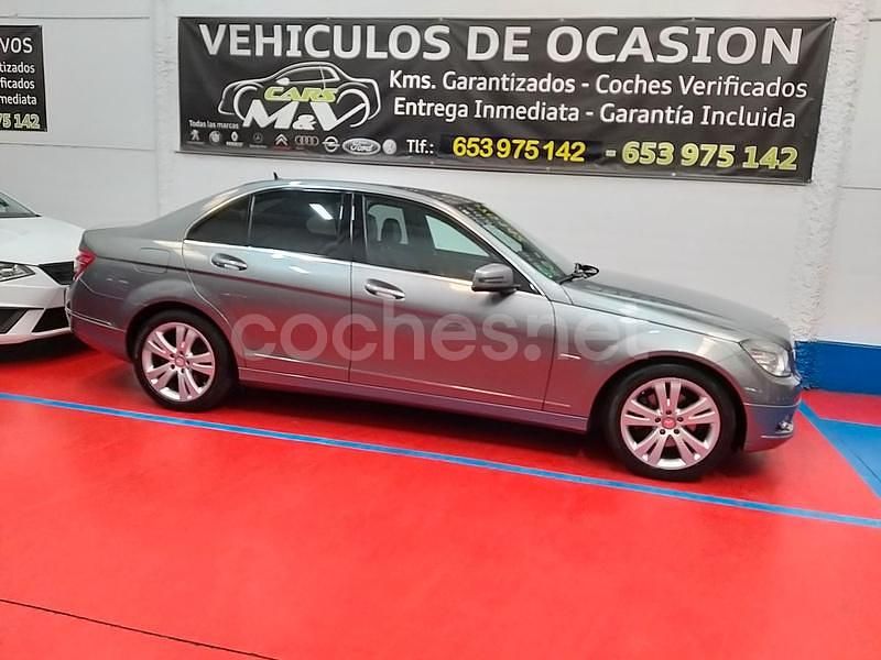 Gris / plata Usado 2009 Mercedes C200 Avantgarde Berlina | 10.900 € (Precio justo) - Imagen 1/4