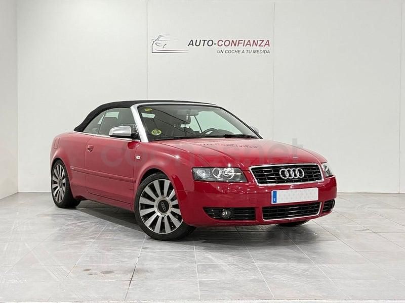 Usado Audi A4 Cabriolet 163 CV (119 kW) 2004 Rojo Descapotable