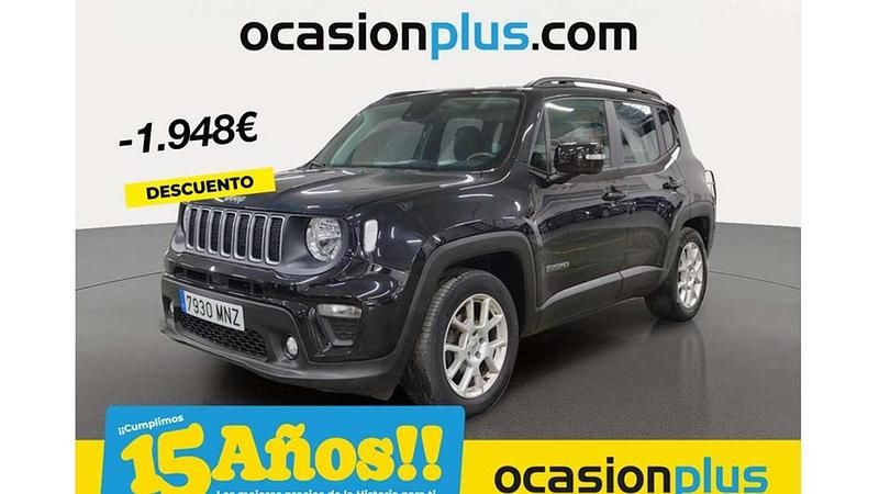 Negro Usado 2024 Jeep Renegade Limited SUV | 18.489 € (Precio justo) - Imagen 1/4