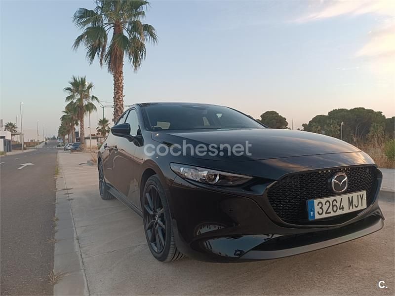 Negro Usado 2023 Mazda 3 Homura-Line Berlina | 25.500 € (Precio justo) - Imagen 1/4