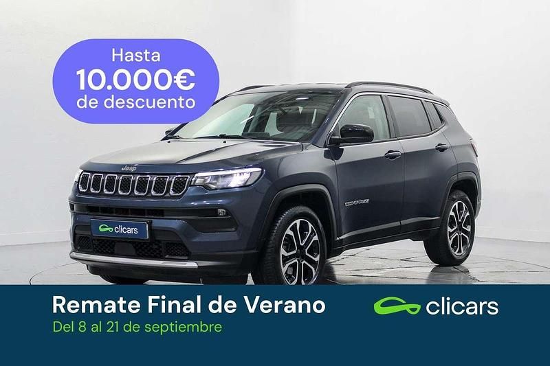 Azul Usado 2023 Jeep Compass Limited SUV | 23.690 € (Buen precio) - Imagen 1/4