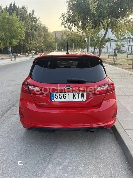 Usado Ford Fiesta ST-Line 140 CV (102 kW) 2019 Rojo Utilitario