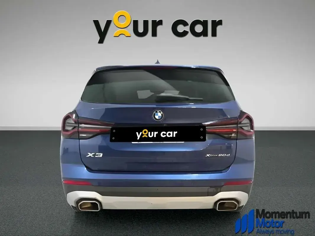 Usado BMW X3 xLine 190 CV (139 kW) 2022 Azul SUV