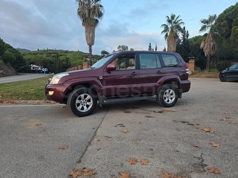 Usado Toyota Land Cruiser 166 CV (122 kW) 2005 Granate SUV