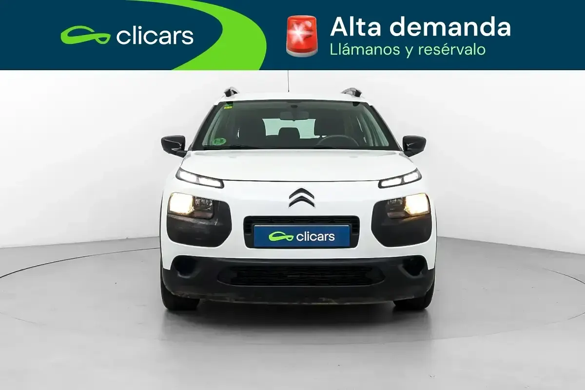 Usado Citroën C4 Cactus Feel 82 CV (60 kW) 2015 Blanco Utilitario