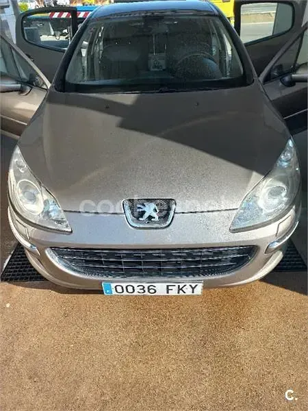 Usado Peugeot 407 Premium 136 CV (100 kW) 2008 Beige Berlina