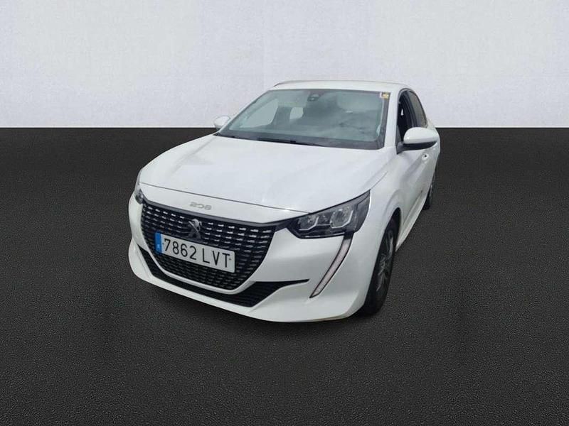 Blanco Usado 2021 Peugeot 208 Active Utilitario | 10.300 € (Buen precio) - Imagen 1/4
