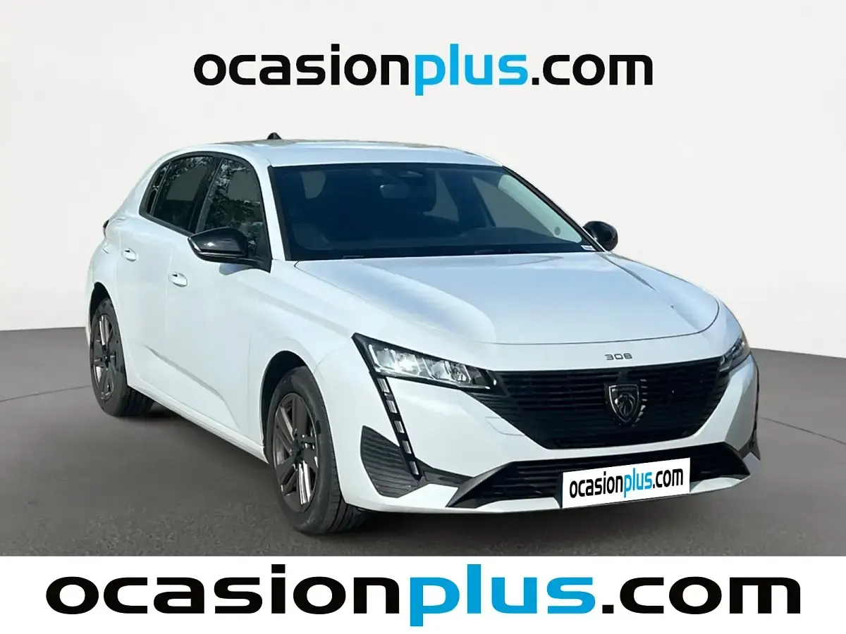 Usado Peugeot 308 Active 130 CV (95 kW) 2024 Blanco Berlina