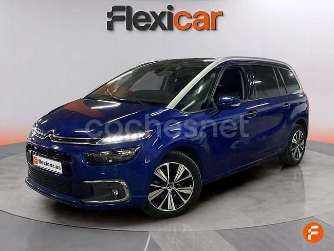 Usado Citroën Grand C4 Picasso Live 130 CV (95 kW) 2017 Azul Monovolumen