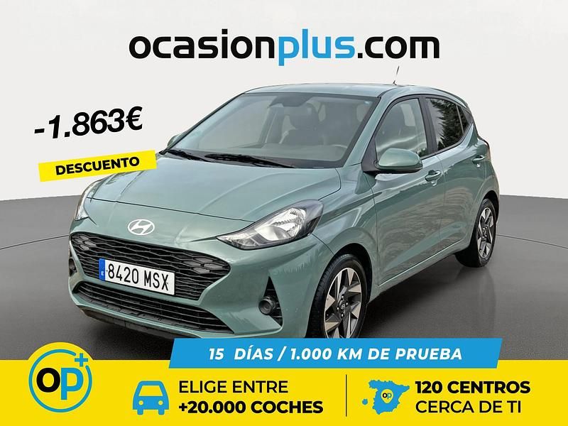 Usado Hyundai i10 63 CV (46 kW) 2024 Verde Utilitario