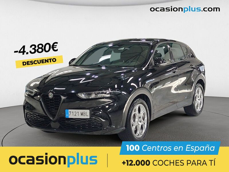 Negro Usado 2022 Alfa Romeo Tonale Sprint SUV | 25.090 € (Precio justo) - Imagen 1/4
