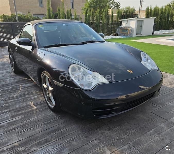 Usado Porsche 911 Carrera Cabriolet 300 CV (220 kW) 2002 Negro Descapotable