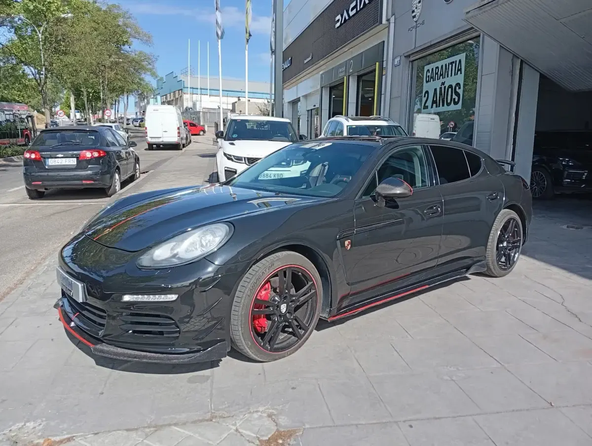 Usado Porsche Panamera Diesel 300 CV (220 kW) 2014 Negro Utilitario