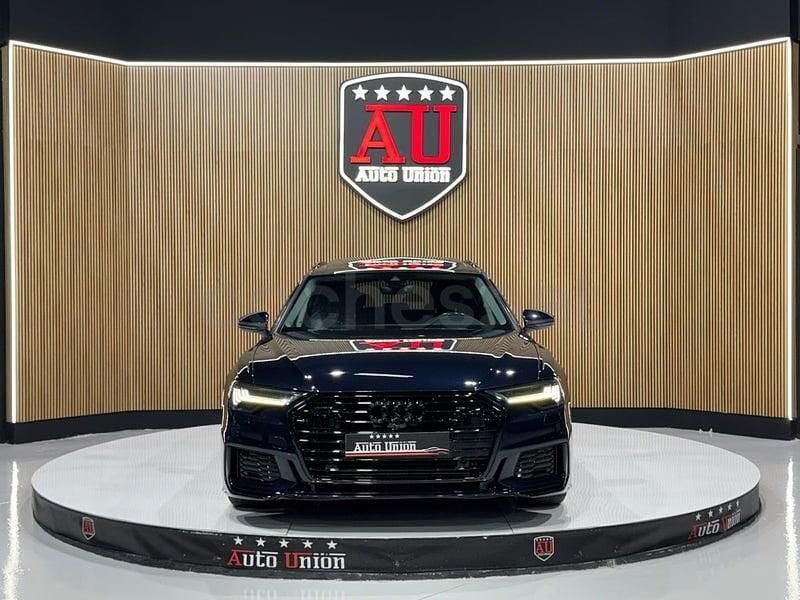 Usado Audi A6 S-Line 286 CV (210 kW) 2018 Azul Familiar