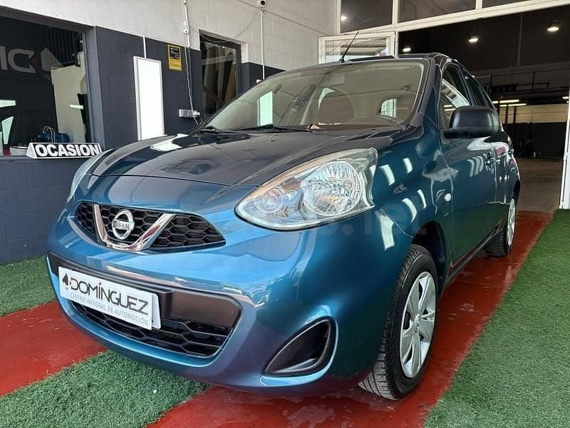 Usado Nissan Micra Visia 80 CV (58 kW) 2015 Azul Utilitario